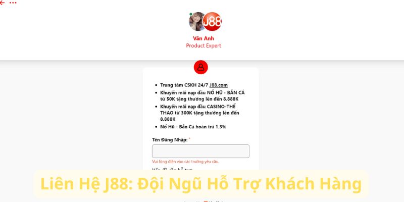 Liên Hệ J88: Đội Ngũ Hỗ Trợ Khách Hàng