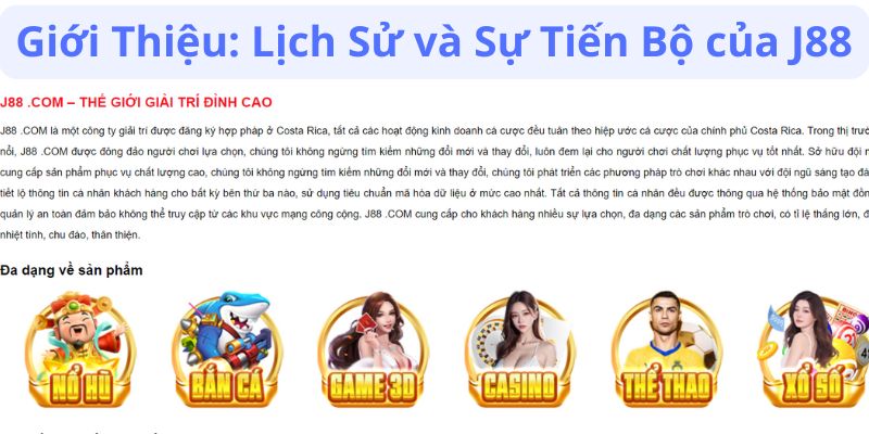 Giới Thiệu: Lịch Sử và Sự Tiến Bộ của J88